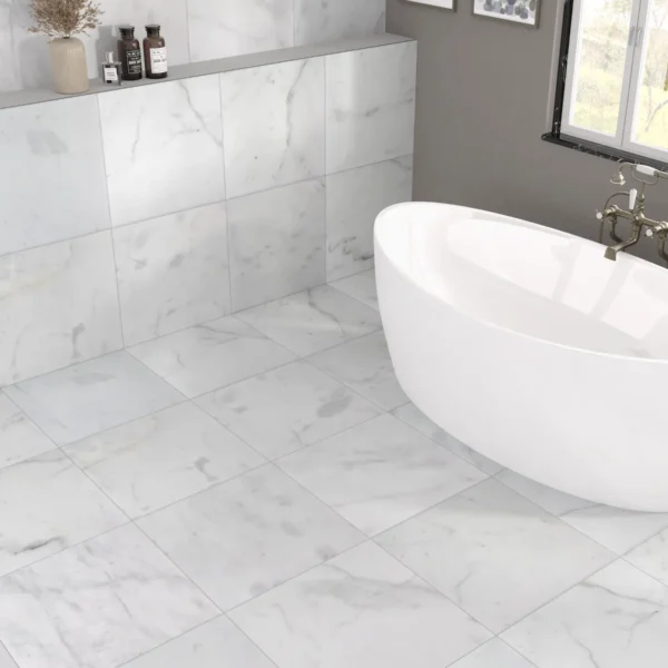 Carrara White Marble Tile