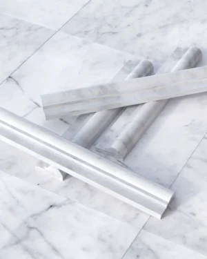 Carrara Marble Dado Border Tile