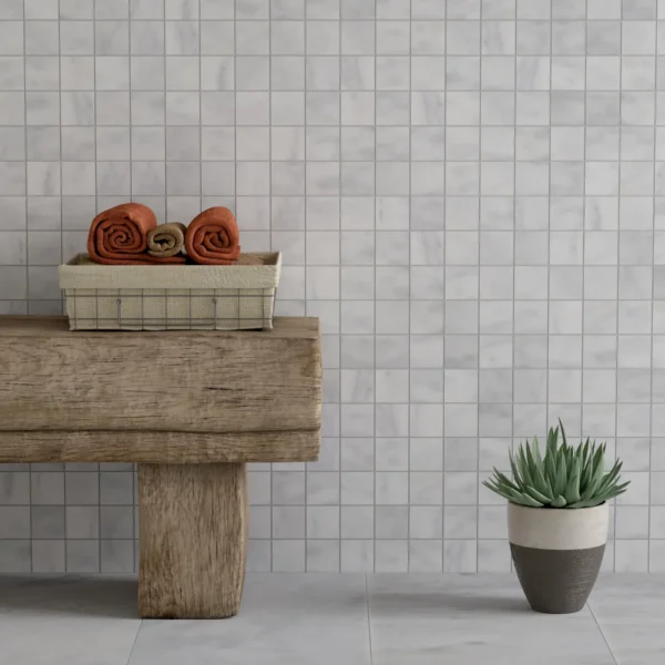 Carrara White Marble Mosaic Tile