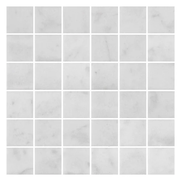 Carrara White Marble Mosaic Tile - Image 2