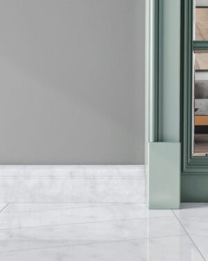 Carrara White Marble Skirting Tile