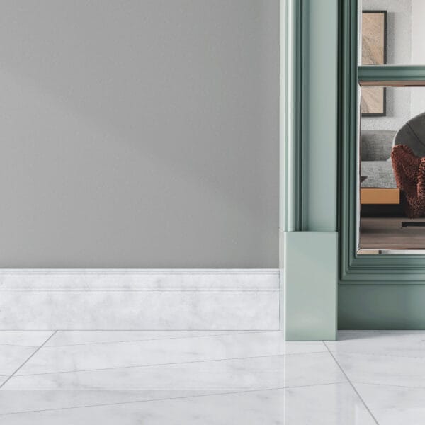 Carrara White Marble Skirting Tile