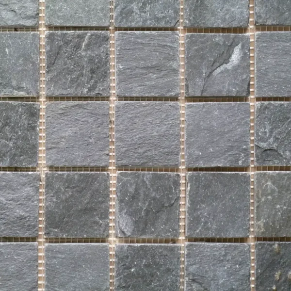 Imperial Black Slate Mosaic Tile - Image 2