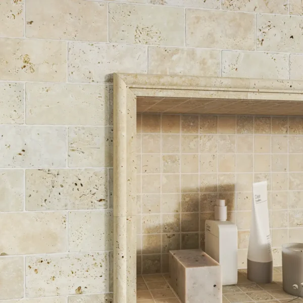 Lydia Classico Travertine Dado Border Tile - Image 3