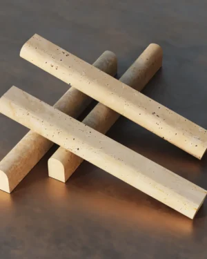 Lydia Classico Travertine Pencil Border Tile