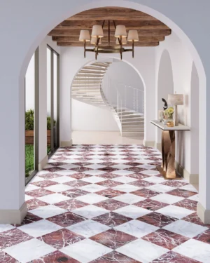 Rosso Levanto Marble Tile