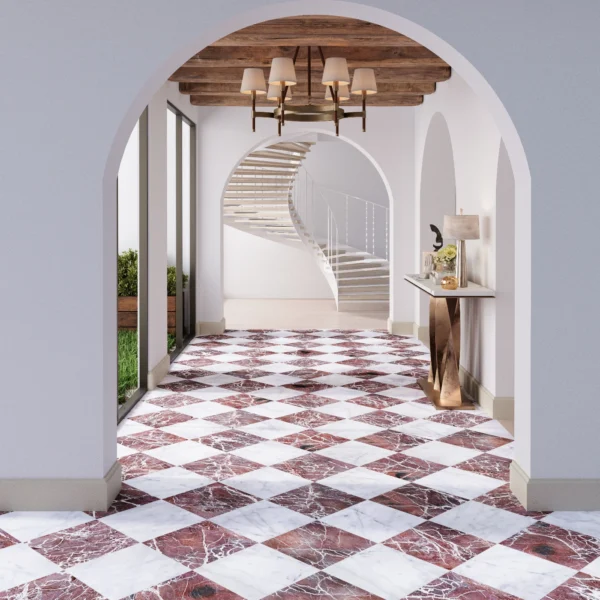 Rosso Levanto Marble Tile