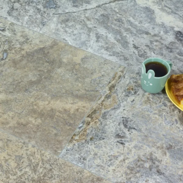 Silver Travertine Tile - Image 5