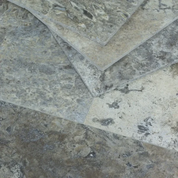 Silver Travertine Tile - Image 2