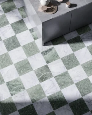 Teos Green Marble Tile