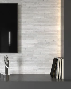 White Quartzite Slate Riven Tile