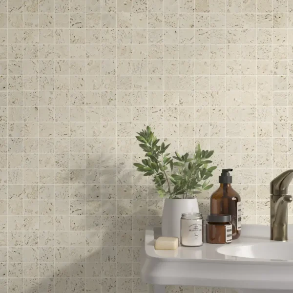 Lydia Antique Travertine Mosaic Tile
