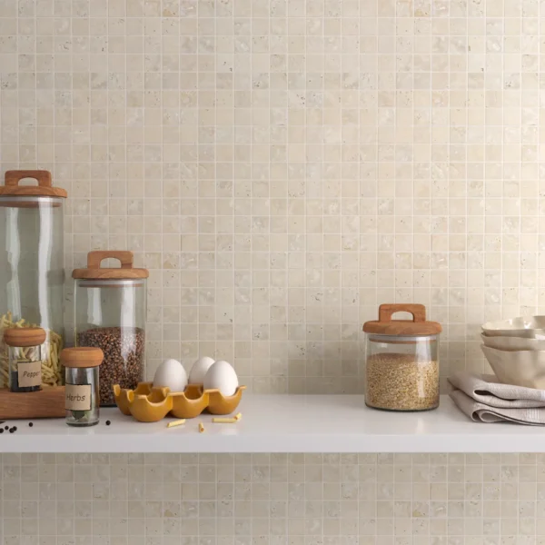 Lydia Classico Travertine Mosaic Tile