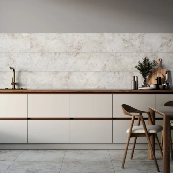 Silver Light Marble Tile