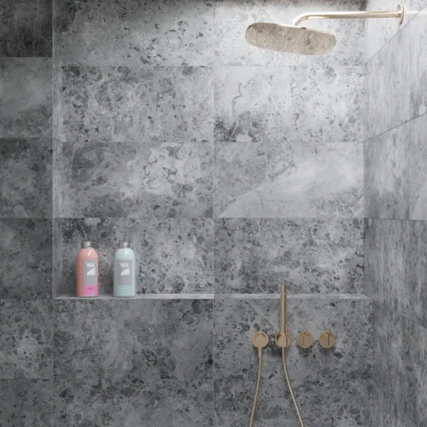 Silver Moon Marble Tile