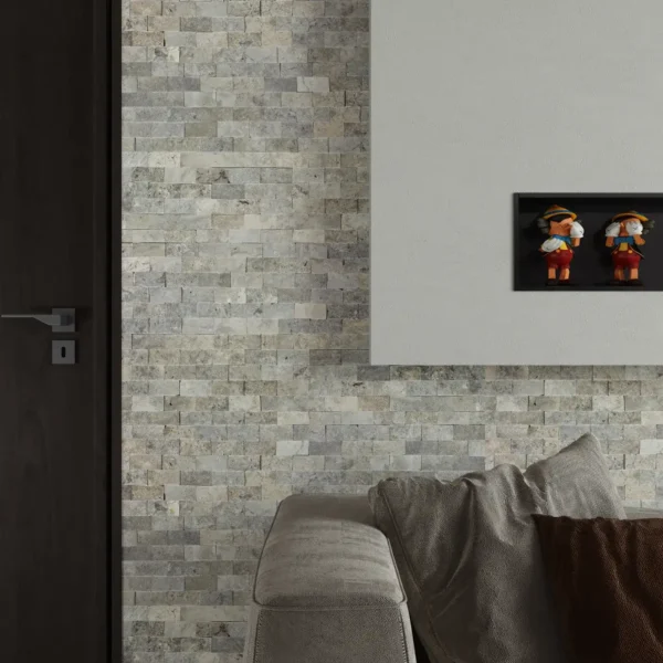 Silver Travertine Tile