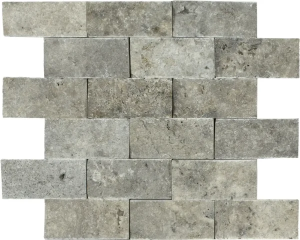 Silver Travertine Tile - Image 2